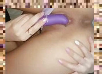 Julie Oliver Brincando de 4 com Vibrador na WEB CAM