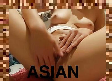 asiatique, gros-nichons, clito, masturbation, orgasme, chatte-pussy, amateur, babes, ados, doigtage