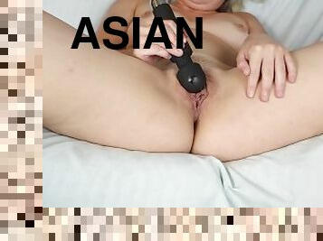 asiatiche, clitoride, masturbarsi, orgasmi, fichette, giocattoli, ragazza-fidanzata, sperma, arrapate, strette