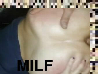 Pov anal fucking my FWB MILF in the ass as she moans in pleasure begging for my cum