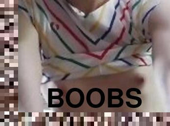 Boring trans girl- seriously how do my boobs get smaller while they're still growing