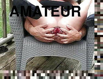 en-plein-air, public, amateur, anal, jouet, gay, ejaculation, américaine, minet