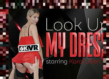 Look up my dress starring Karoll Lillien