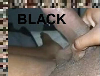 masturbation, amateur, énorme-bite, ados, branlette, black, solo, bite