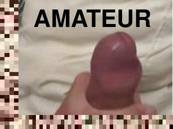 masturbation, amateur, ejaculation-sur-le-corps, énorme-bite, gay, branlette, secousses, ejaculation, horny, solo