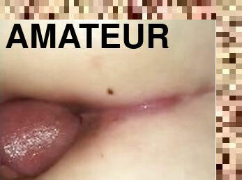 cul, grosse, vieux, amateur, anal, énorme-bite, couple, belle-femme-ronde, jeune-18, plus-agée