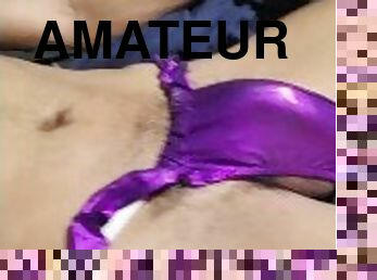 masturbation, amateur, mature, énorme-bite, butin, fétiche, solo, bite