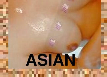 asiatique, baignade, levrette, amateur, milf, maman, point-de-vue, fétiche, douche, solo