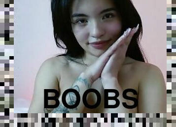 kotor, pov, awek-perempuan, merangkap, petite, filipina