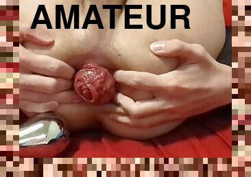 cul, masturbation, amateur, anal, jouet, gay, bout-a-bout, fétiche, solo, gros-plan