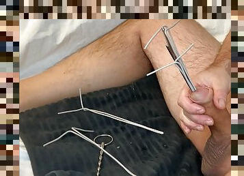 Multiple Cock Urethral Sounding