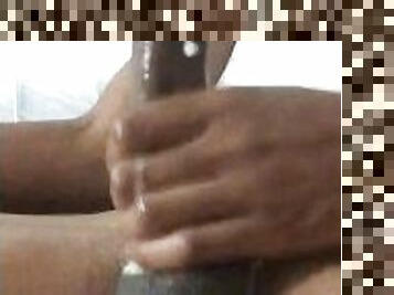 besar-huge, mastubasi, amatir, cumshot-keluarnya-sperma, berkulit-hitam, penis-besar, hitam, seorang-diri, penis