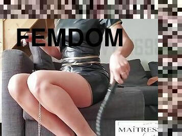 asian, payu-dara-besar, peranchis, hamba, kaki, fetish, femdom