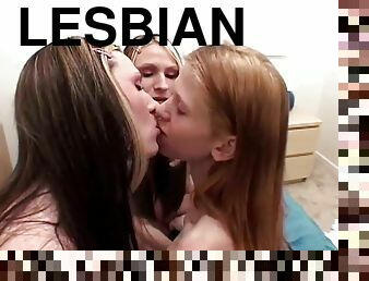 Horny Threesome Lesbian Session gets Horny with the Simpsons Twins.