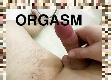 men's solo orgasm. first video