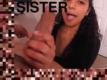 Fuck Me...just Dont Tell Your Step Sister (close Up Pussy Eating)