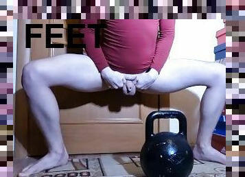 sport, gay, joufflue, pieds, européenne, euro, danse, solo, musclé, minet