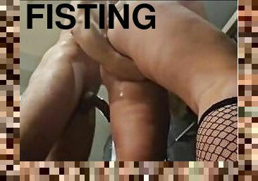 extrem, fisting, amatör, mogen, milf, bbw, pov