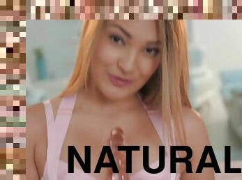 masturbação, brinquedo, hardcore, latina, dedos, stip, loira, langerie, natural, dildo