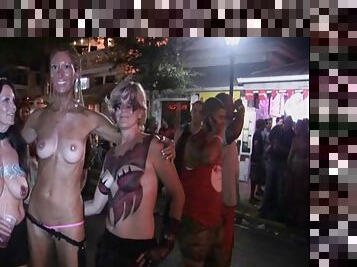 Real Girls Naked At Fantasy Fest Key West