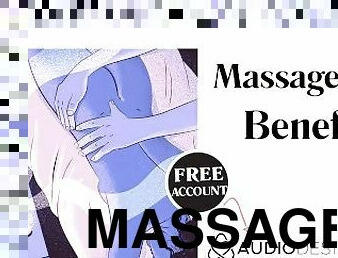 Massage with Benefits FULL EPISODE  Erotic Audio Massage Sex Story ASMR Audio Porn for Women