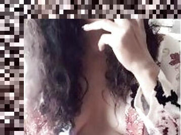 amateur, milfs, solo, merokok, payu-dara-kecil