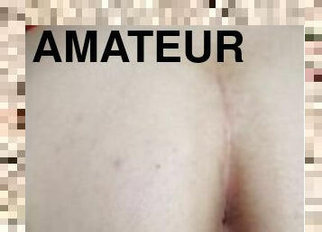 cul, levrette, énorme, masturbation, amateur, ados, jouet, maison, belle-femme-ronde, point-de-vue