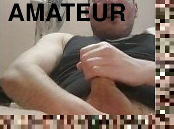 papa, masturbation, amateur, anal, ejaculation-sur-le-corps, énorme-bite, gay, branlette, doigtage, secousses