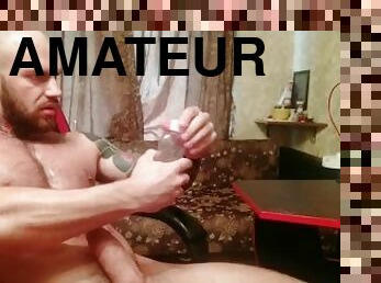 masturbacija, amaterski, snimci, homo, drkanje, trzanje, kamera, sami, genitalije, mišićavi