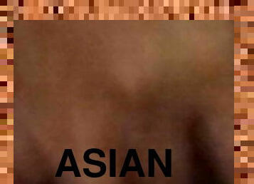 asiatisk, hårete, onani, skinny, kone, eldre, fingret, undertøy, dildo, filipinsk