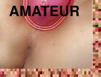 masturbation, chatte-pussy, amateur, anal, jouet, première-fois, assez, incroyable, fétiche, solo