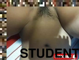 asiatique, étudiante, amateur, ejaculation-interne, collège, philippine