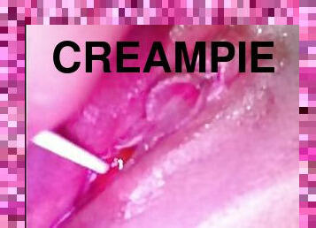 masturbácia, orgazmus, pička, amatérske, striekanie-semena, hardcore, robenie-rukou, creampie, sólo