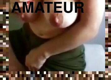 gros-nichons, poilue, amateur, mature, joufflue, solo, exotique