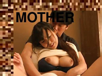 mãe-e-rapaz, amador, maduro, japonesa, mãe-mother