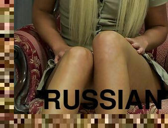 masturbation, russe, ados, trio, secousses, blonde, uniformes, prison-prison