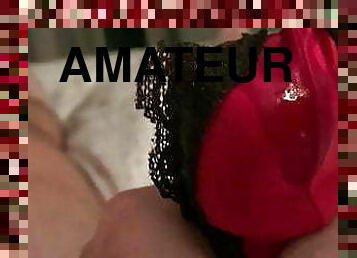 masturbation, orgasme, amateur, ejaculation-sur-le-corps, énorme-bite, culotte, américaine