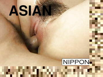asiatisk, storatuttar, fitta-pussy, avsugning, hardcore, japansk, tight, vagina, tuttar, close-up