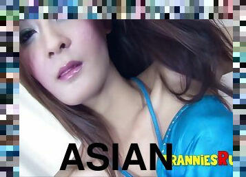 asiatique, transsexuelle, énorme-bite, jouet, ladyboy, point-de-vue