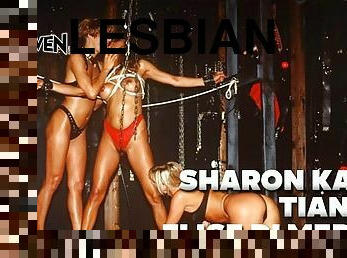 BRUCE SEVEN - Fit to be Tied, Sharon Kane, Tianna and Elise Di Medici