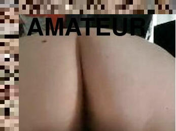 cul, masturbation, chatte-pussy, amateur, ados, belle-femme-ronde, bout-a-bout, solo, juteuse