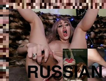 Russian camgirl Fuckbitoni trades in her dildo for a BBC!