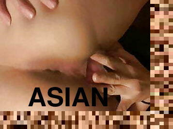 aasialainen, takaapäin, masturbaatio, orgasmi, pillu-pussy, amatööri, anaali, sormettaminen, lunttu, thai