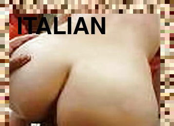 Italian MILF SLUT exposed riding dick