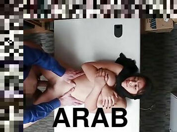 Arab Hijabi Big Boobs Muslim Chick Doggy Style Fuck