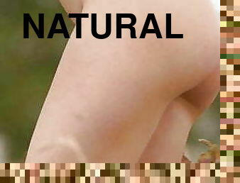 storatuttar, stripp, naturlig, tuttar, underskön, close-up, rövhål, brunett, erotisk, retande