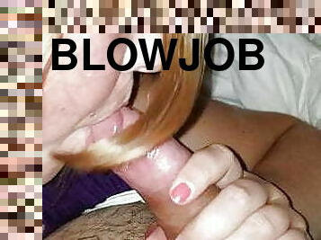 cul, grosse, fellation, ejaculation-sur-le-corps, belle-femme-ronde, joufflue, blonde, bite, sucer