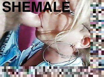 en-plein-air, transsexuelle, amateur, mature, fellation, couple, ladyboy, jeune-18, chienne, ejaculation