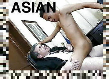 asiatique, papa, amateur, gay, pappounet, minet