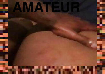 cul, transsexuelle, amateur, anal, énorme-bite, belle, assez